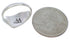 Multicolor Inlay Genuine Sterling Silver Ring Size 8-3/4 EX50444